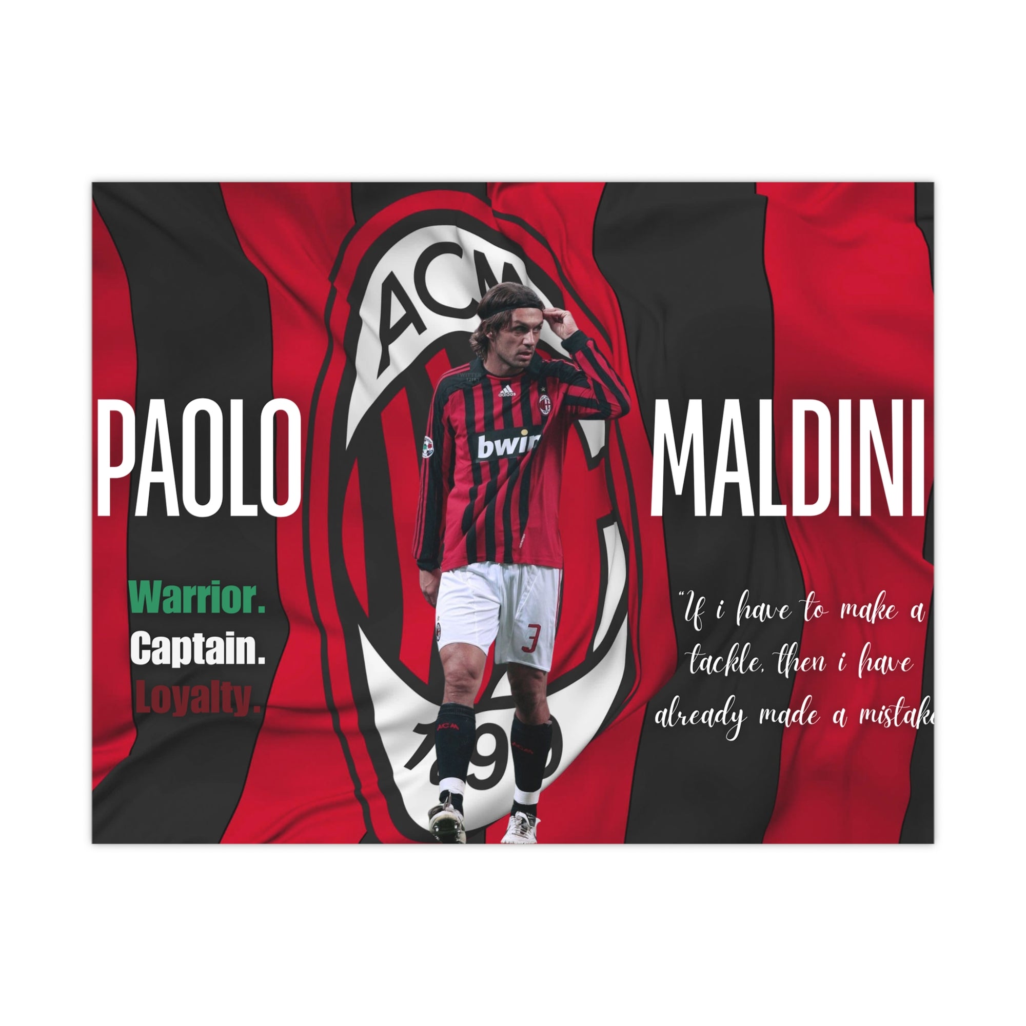 Paolo Maldini - Poster