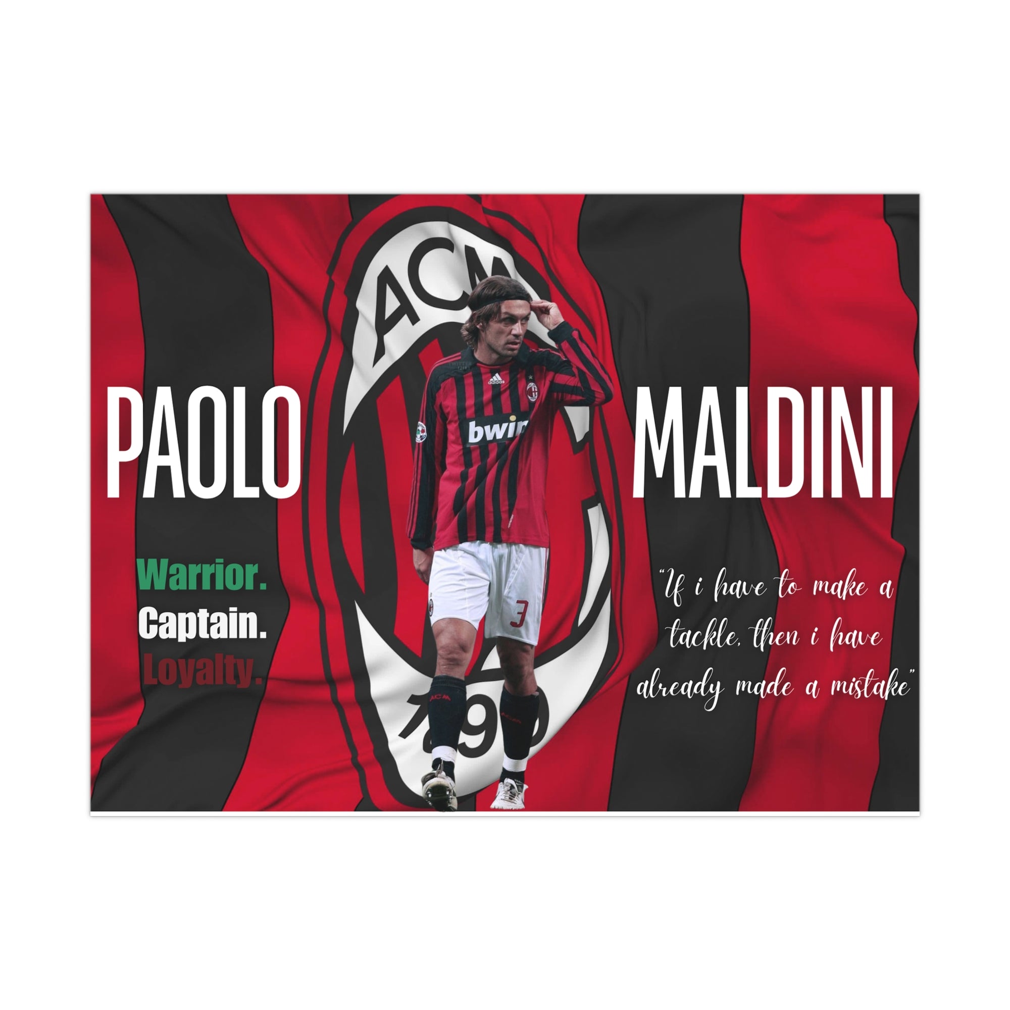 Paolo Maldini - Poster